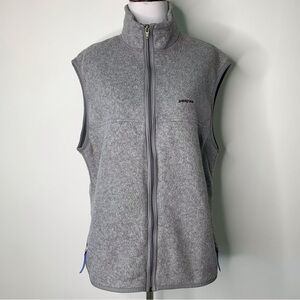 Patagonia Synchilla Men's Feather Grey Better Sweater Vest Size Large